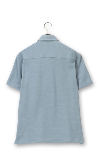 ハニカム鹿の子ボタンダウンポロシャツ【COOL CONTACT】【#すごポロ】