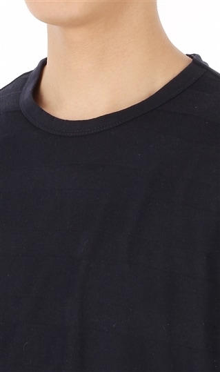 《半袖》《シャドーボーダー》クルーネックTシャツ3