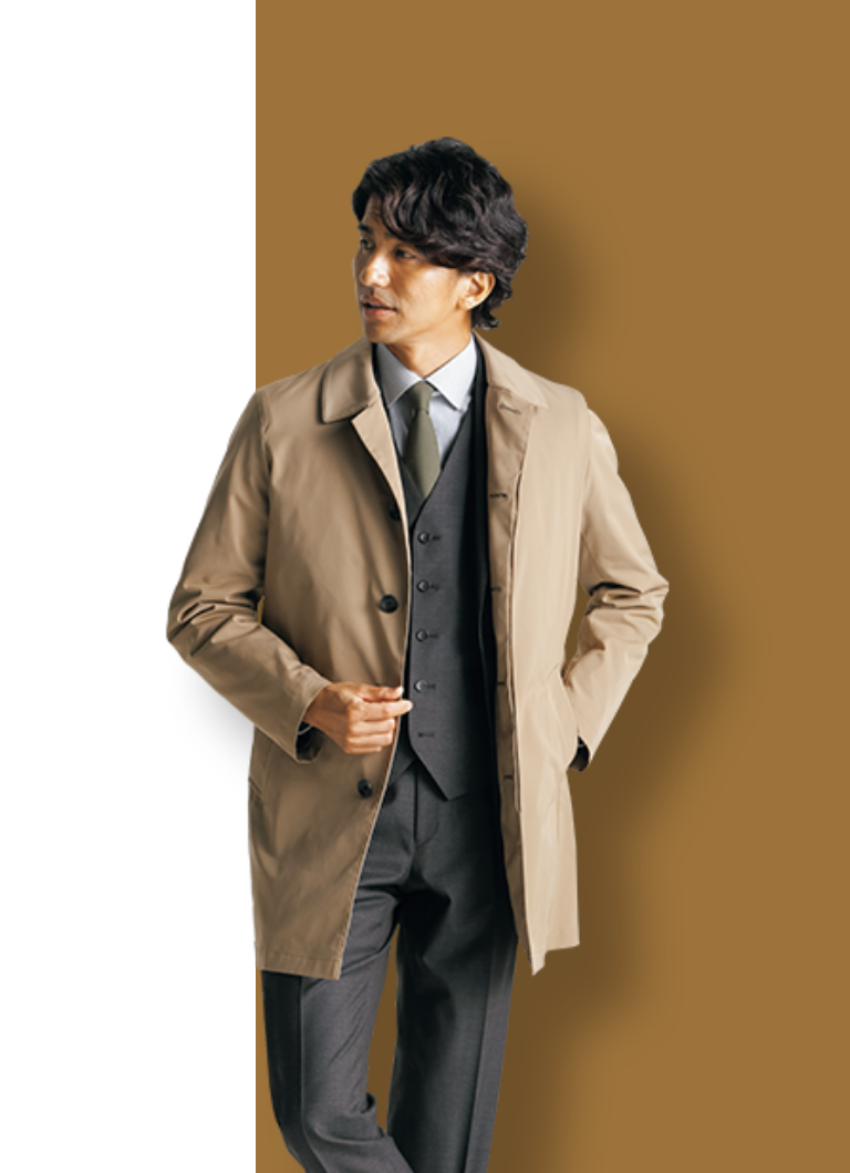 BUSINESS + CASUAL COAT COLLECTION | 紳士服・スーツ販売数世界No.1 