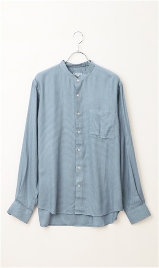 バンドカラーシャツ