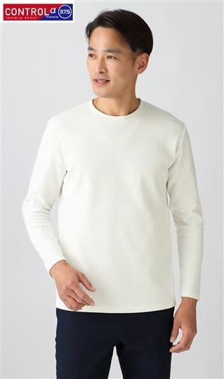 クルーネックカットソー【長袖】【CONTROLα】