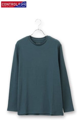 クルーネックカットソー【長袖】【CONTROLα】