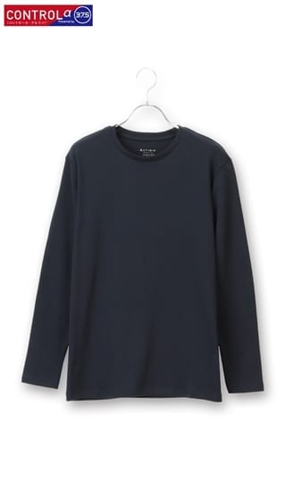 クルーネックカットソー【長袖】【CONTROLα】