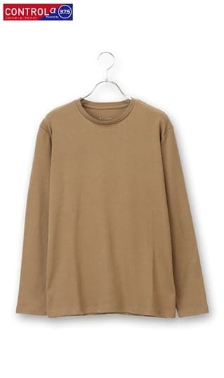 クルーネックカットソー【長袖】【CONTROLα】