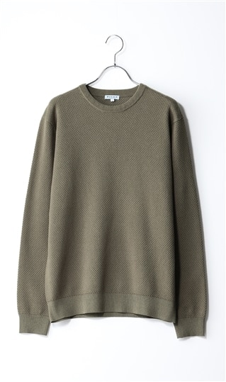 クルーネックプルオーバー