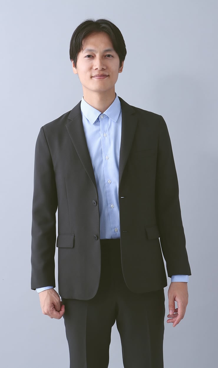 誰もが納得の万能無地シリーズ ネイビー 03