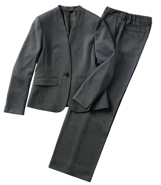 美ジ楽(ビジラク/びじらく)スーツ グレー 着用イメージ