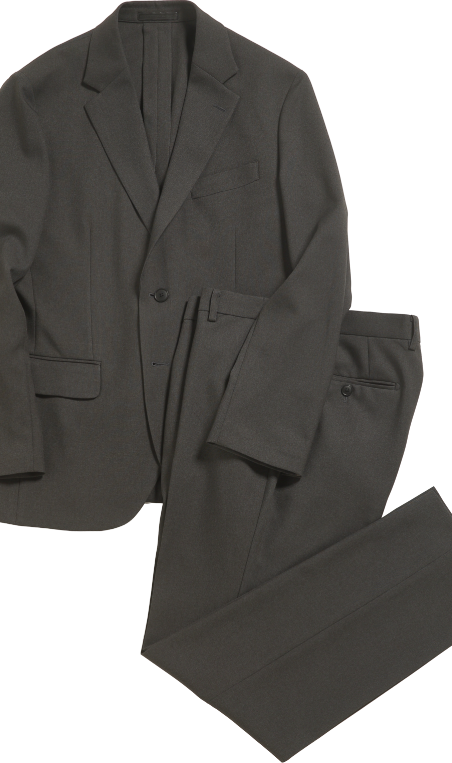 みんなのスーツ チャコールグレー