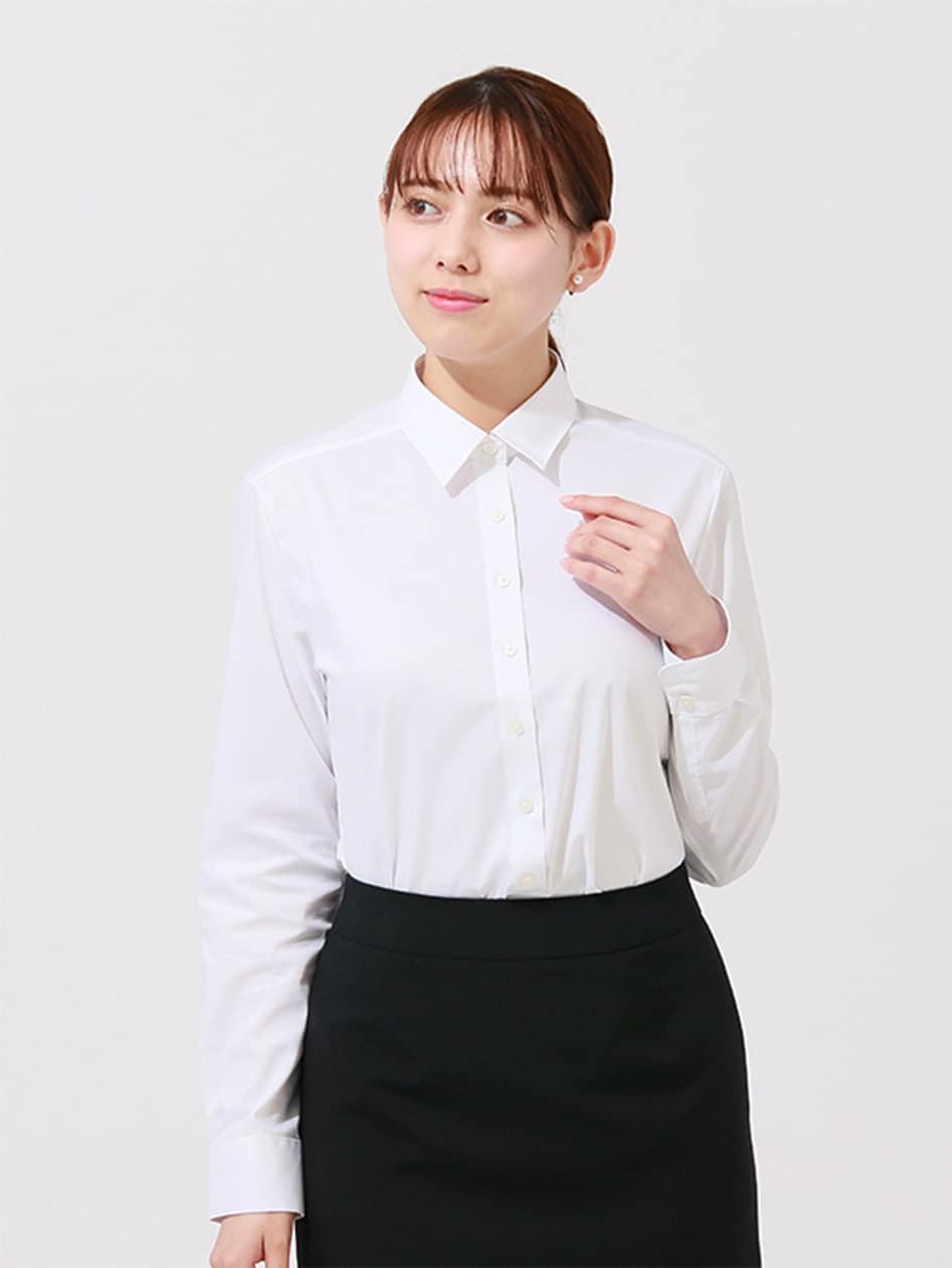 レギュラーカラーの全体画像