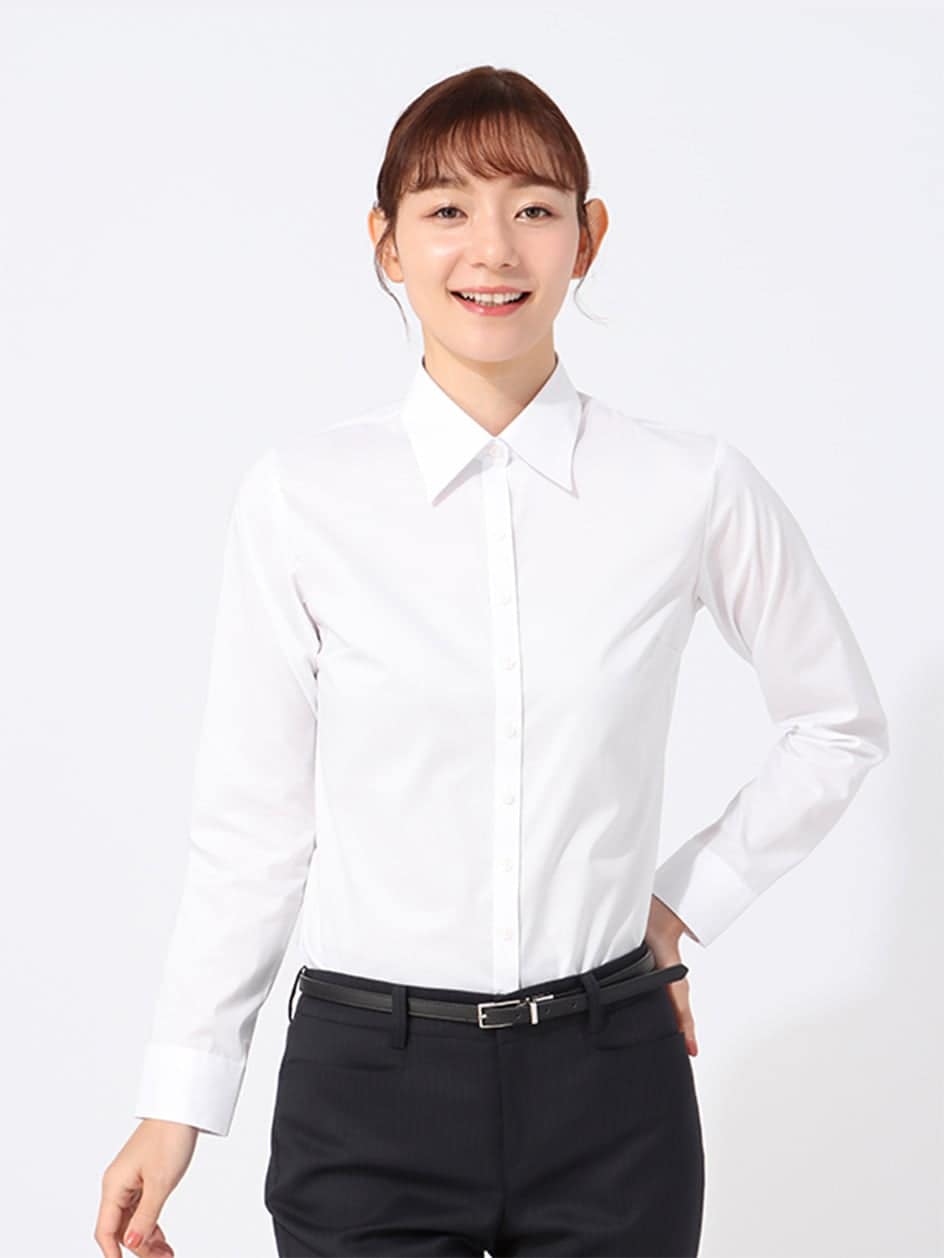 レギュラーカラーの全体画像