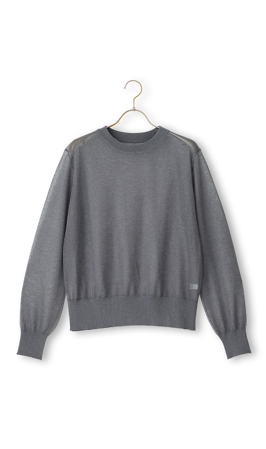 シアーフィルムラメニット【長袖】