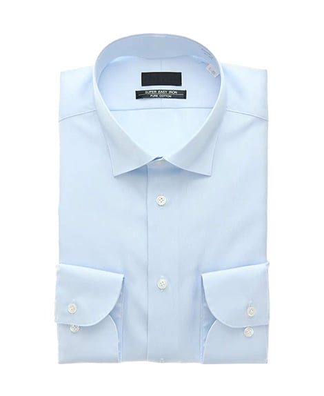 ワイドカラースタイリッシュワイシャツ【Premium model】