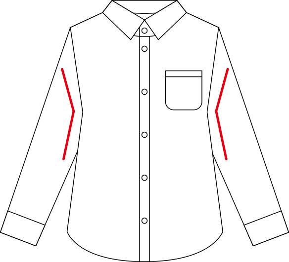 スタイリッシュなシルエット