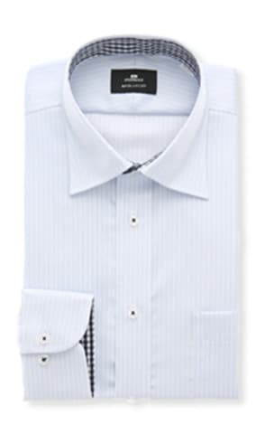 ワイドカラースタンダードワイシャツ【NON IRONMAX】