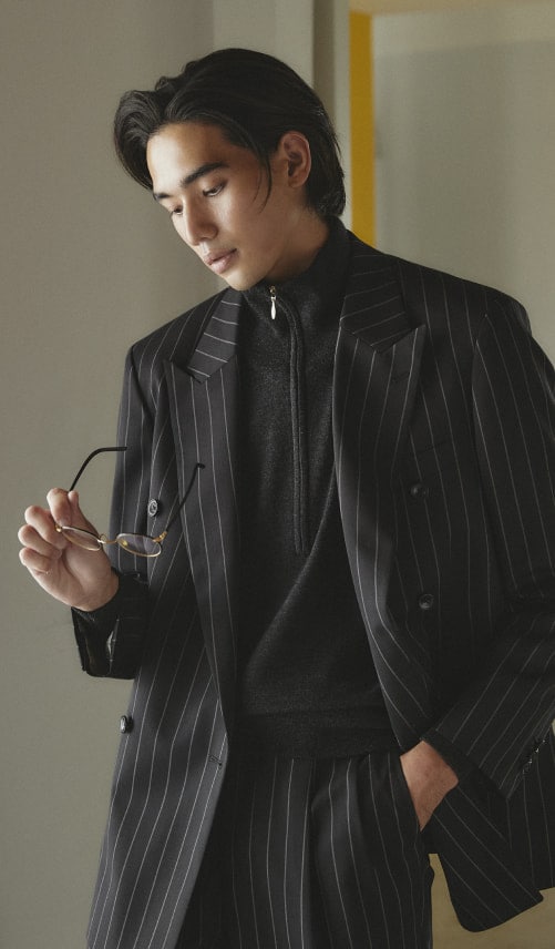 くに様 MORLES モアレス テーラードジャケット 2着セット ノッチドラペル2ボタンジャケット (MOJK4310-05) | MORLES