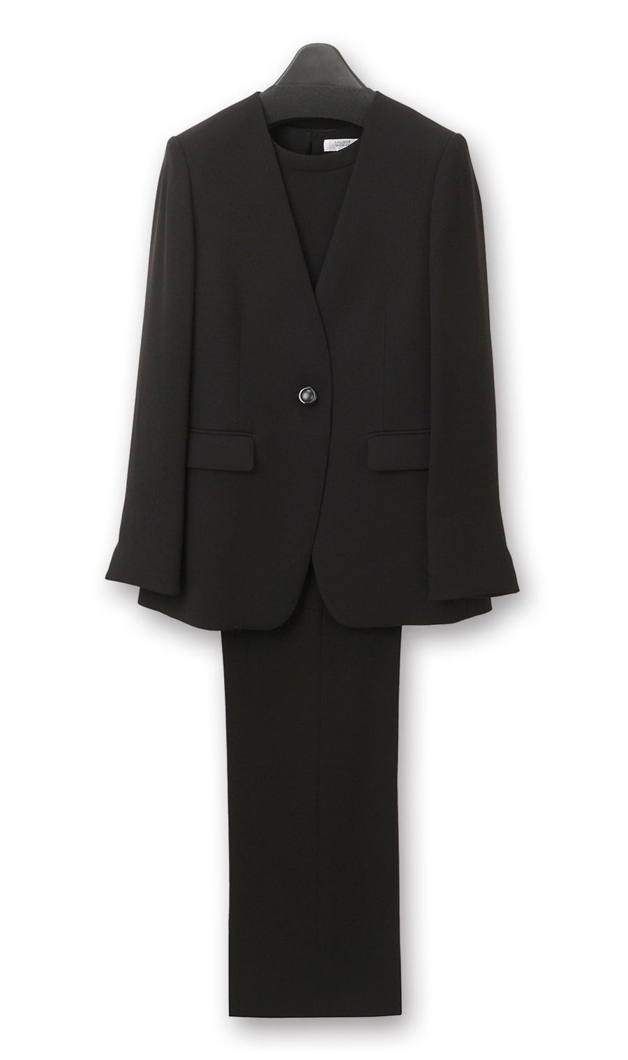 Vカラーフォーマルスーツ<br>【3点セット】