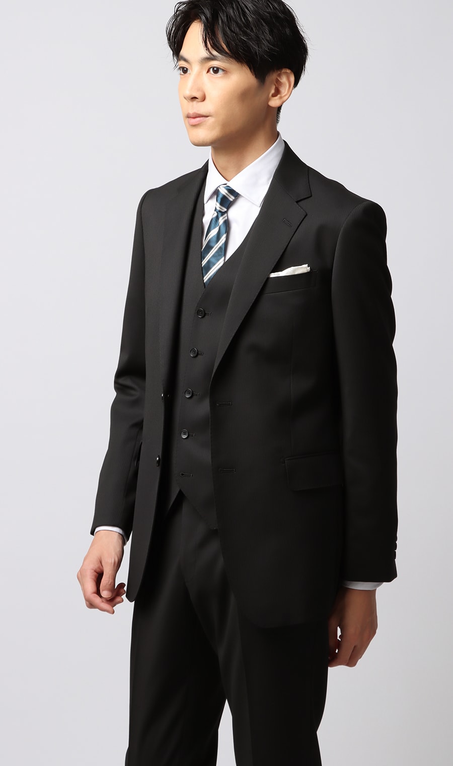 スタイリッシュスーツ【スリーピース】【Plastics Smart】