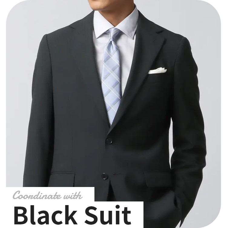 Coordinate with Black Suit