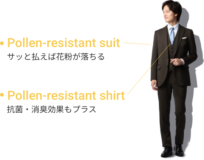 商品のポイントを説明する写真