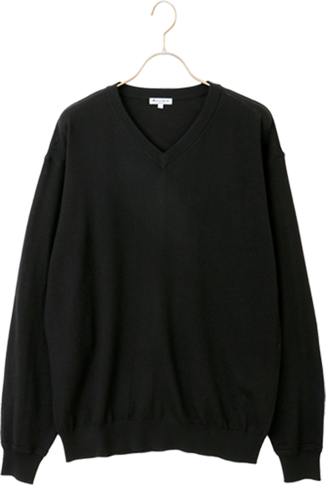 Vネックセーター 【毛玉CLEAR】 【＃すごセーター】