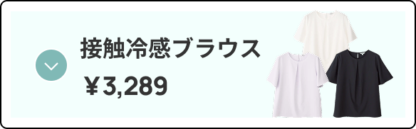 接触冷感ブラウス アンカーボタン