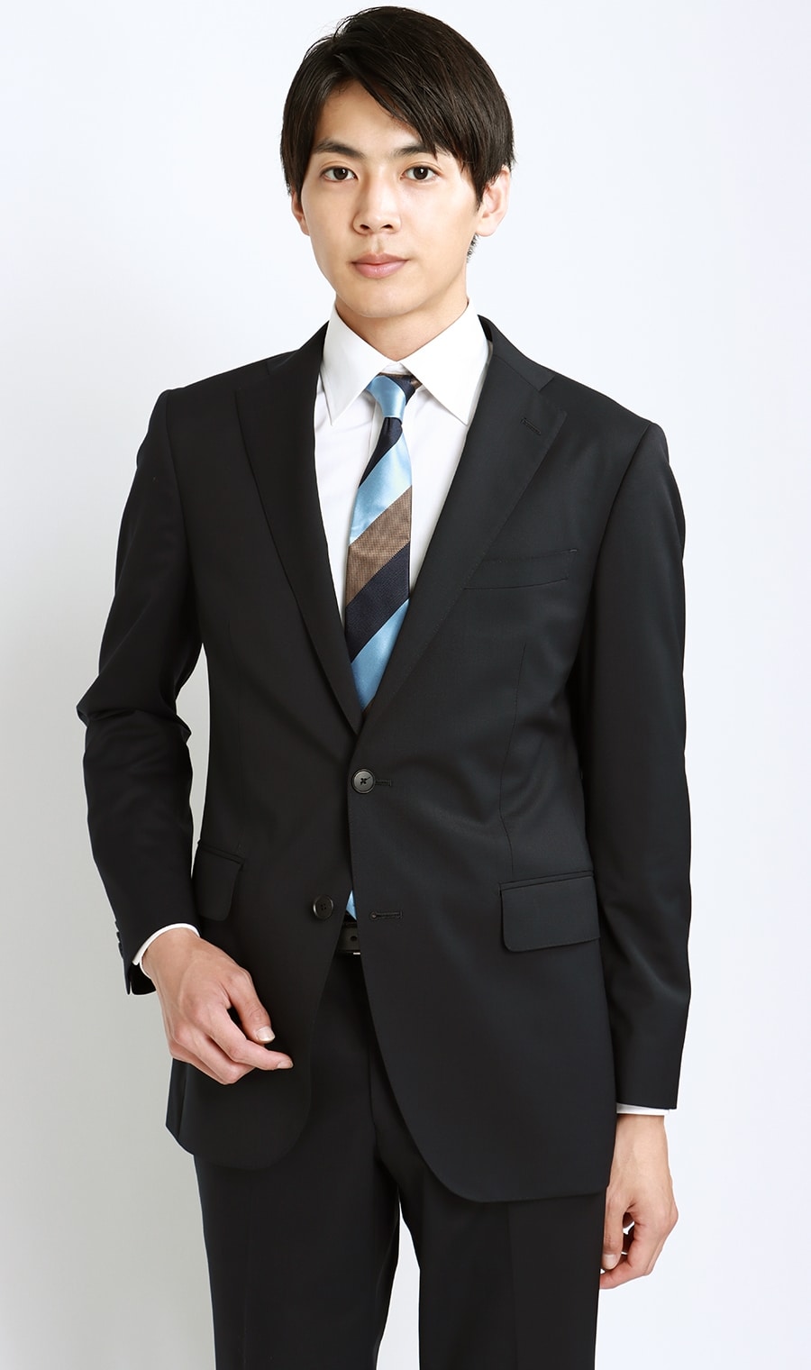 【新品】就活スーツ  YA5  青山 Mr.JUNKO  シングルスーツ