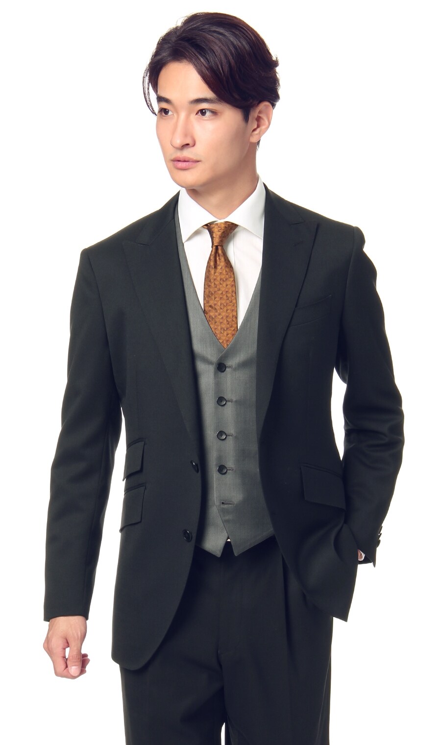 リバーシブルスタイリッシュベスト《ベスト》（7915312-92） | PERSON'S FOR MEN | 紳士服・スーツ販売数世界No.1 ...