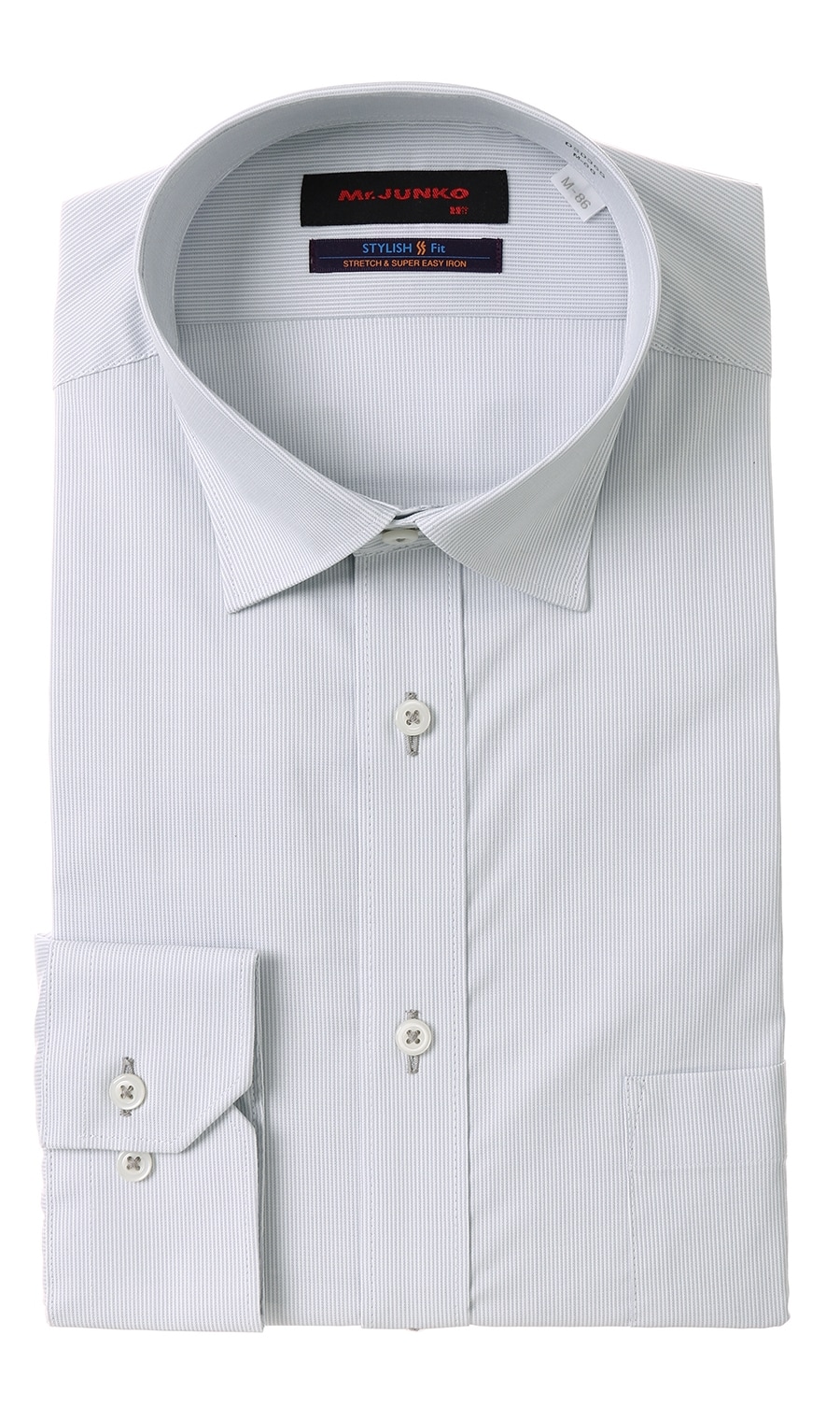 ワイドカラースタイリッシュワイシャツ《形態安定加工》（DSD365 