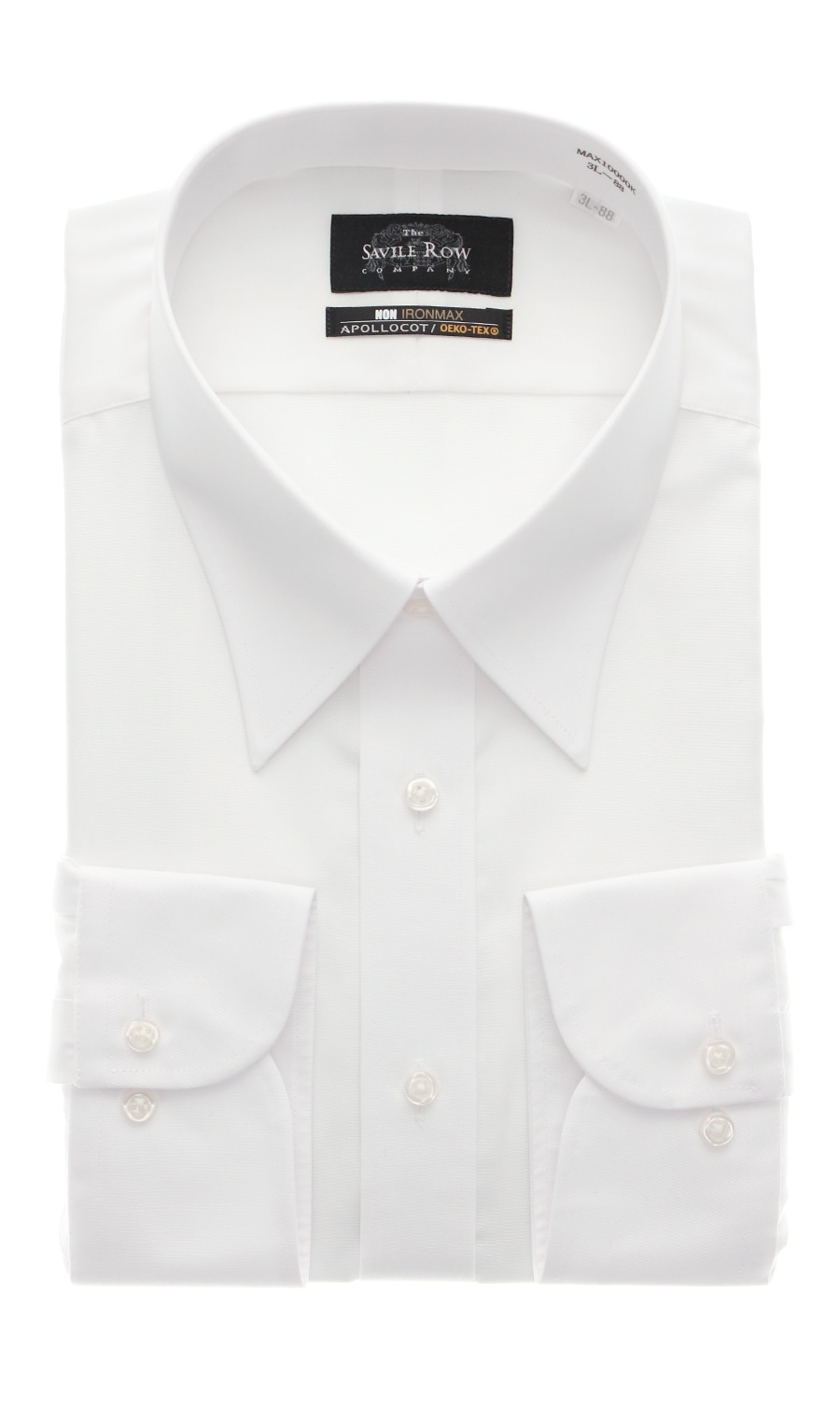 レギュラーカラースタンダードワイシャツ キング トール Non Ironmax Maxk Savile Row 紳士服 スーツ販売数世界no 1 洋服の青山 公式通販