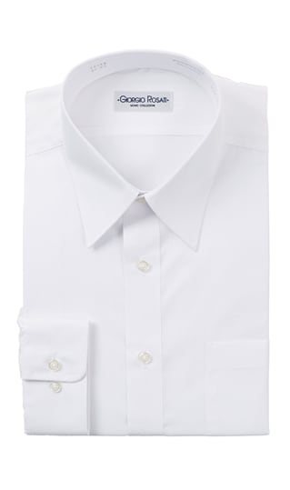 美品♪ ウィムガゼット 定価1.5万 ブロードレギュラーシャツ 白シャツ 日本製