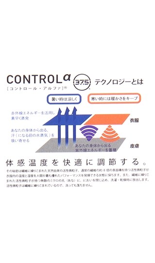 メンズソックス【CONTROLα】(25〜27cm)2