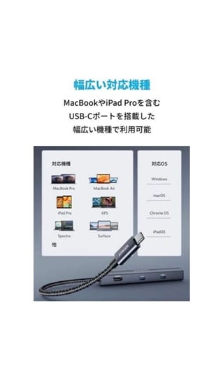 Anker PowerExpand 6-in-1 USB-C PD イーサネット ハブ6