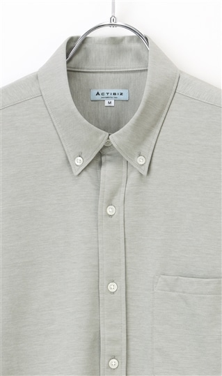 ボタンダウンニットシャツ【ALTIMA premium】