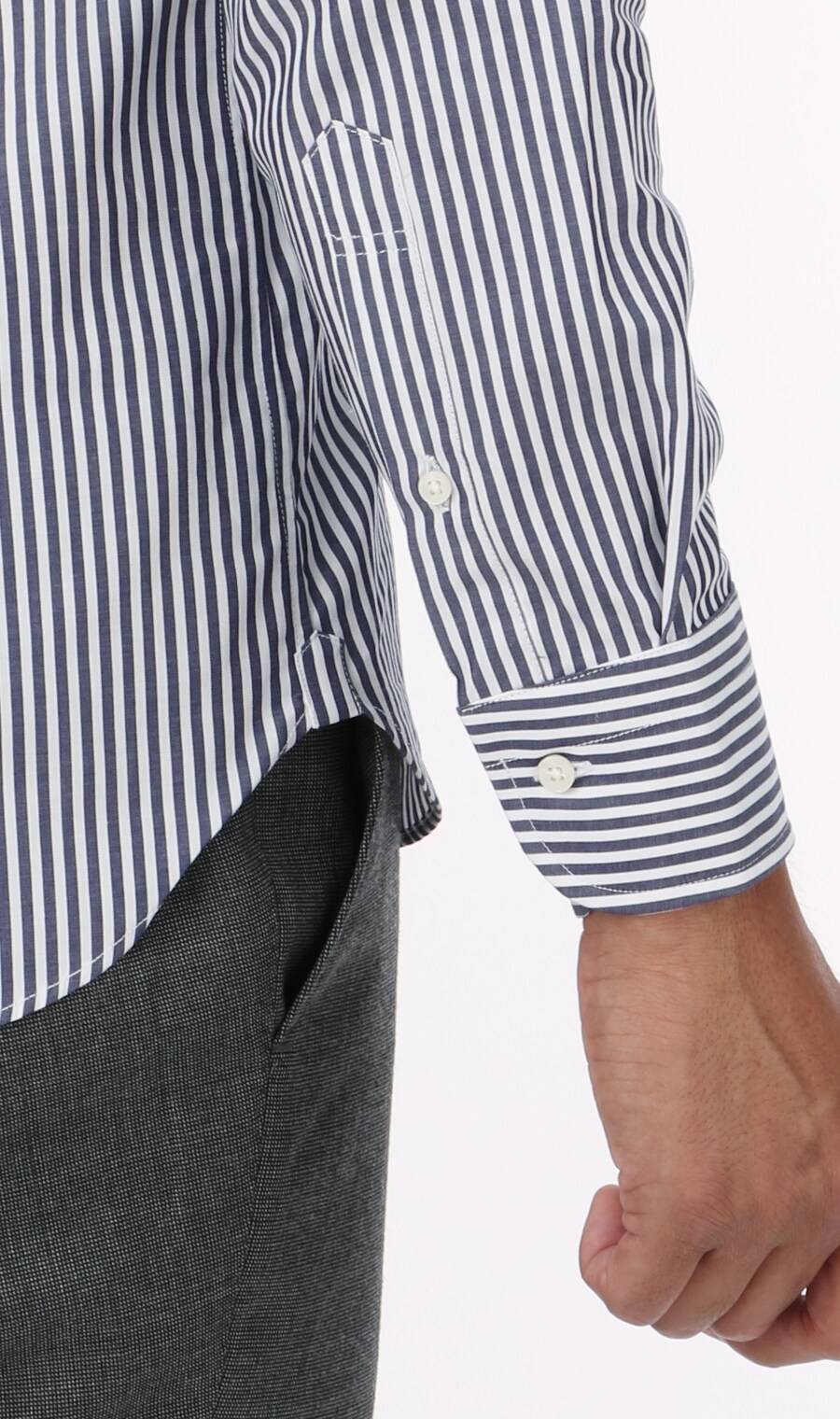タブカラーシャツ《SLIM BODY》（MOSH7103-24） | MORLES | 紳士服