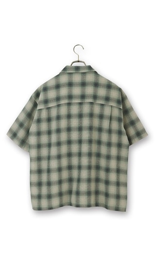 オープンカラーシャツ【半袖】1