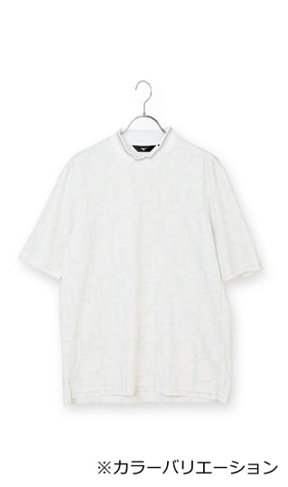 総柄ハイネックシャツ【COOL HOLD】10