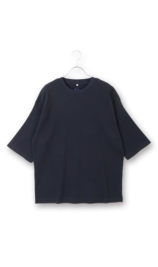 綿ワッフルTシャツ【オーバーサイズ】4