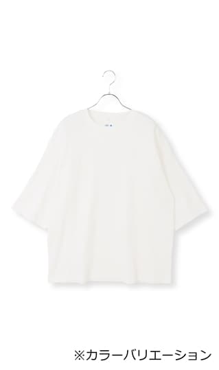 綿ワッフルTシャツ【オーバーサイズ】10