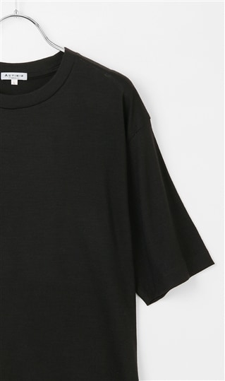クルーネックTシャツ【半袖】【ウール100%】