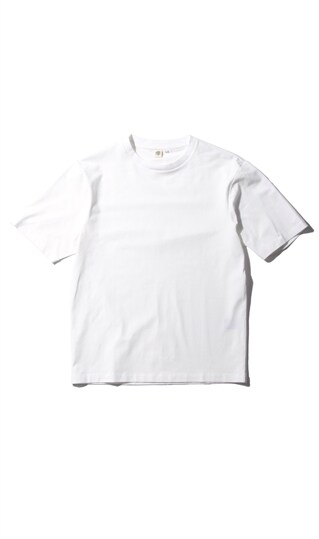 【オンラインストア限定】コットンストレッチTシャツ【2枚セット】【ホワイト&ボーダー】8