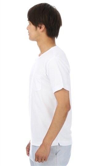 ハニカムカチオンクルーネックTシャツ《半袖》1