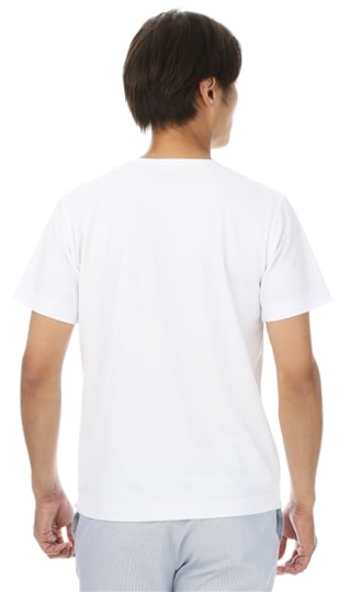 ハニカムカチオンクルーネックTシャツ《半袖》2