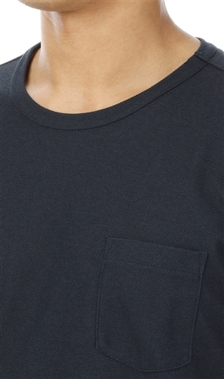 ハニカムカチオンクルーネックTシャツ《半袖》3