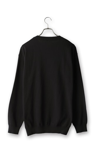 クルーネックセーター&レーヤードTシャツ3