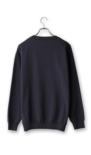 【オンラインストア限定】クルーネックセーター&レイヤードTシャツ
