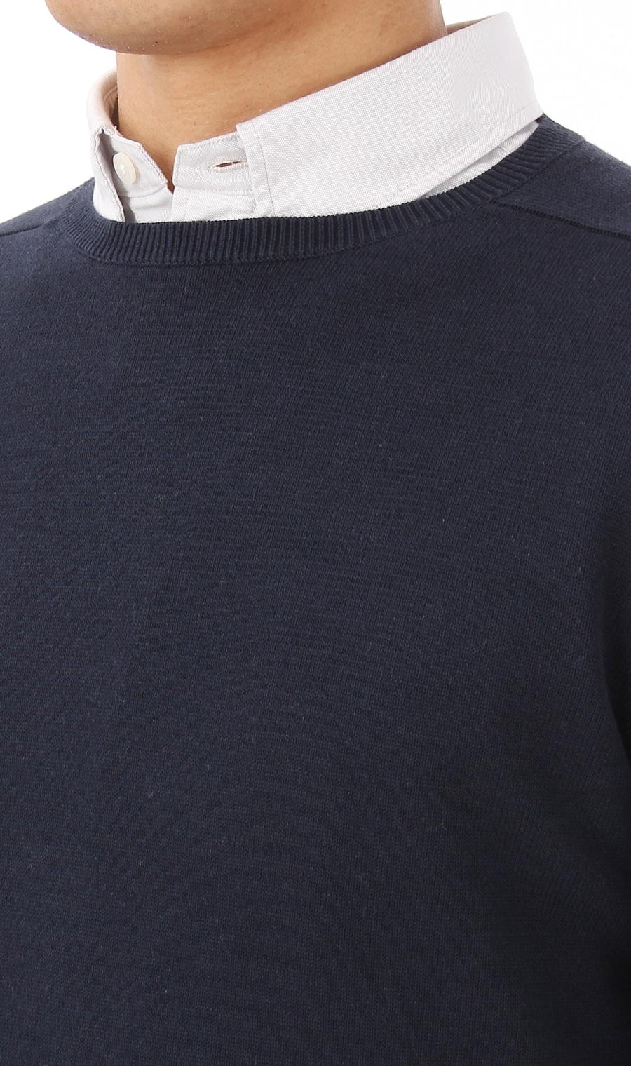 コットンクルーネックセーター《クルーネック》（MOKN7301-23） | MORLES | 紳士服・スーツ販売数世界No.1 - 洋服の青山
