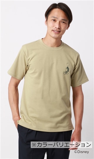 《男女兼用》クルーネック半袖Tシャツ《Disney》8