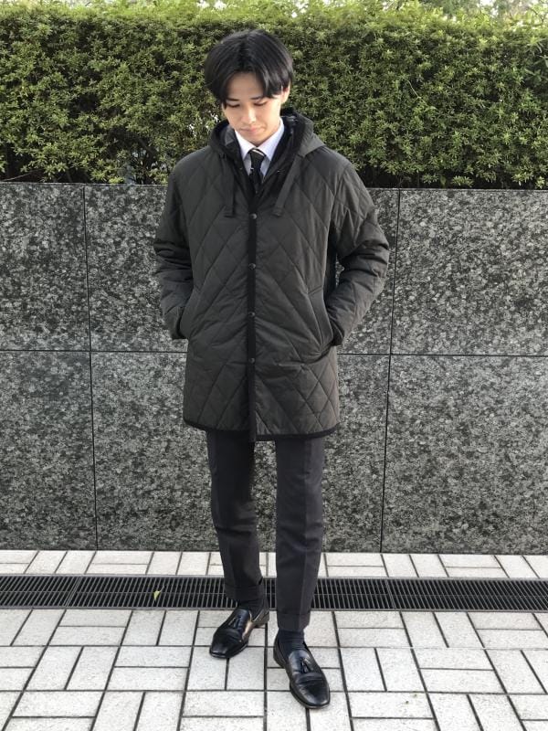 冬のアウター候補にキルティングコートを スタッフコーディネート 紳士服 スーツ販売数世界no 1 洋服の青山 公式通販