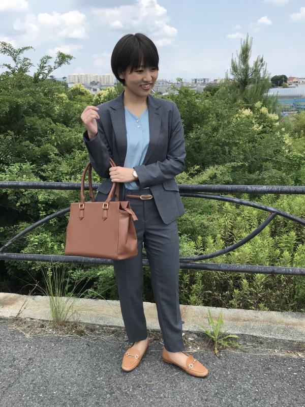 【美品】洋服の青山　レディーススーツ　セットアップ