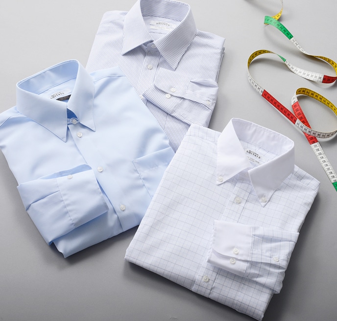 スーツと一緒にシャツもオーダー イメージ